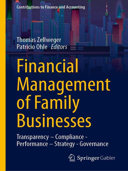 Title details for Financial Management of Family Businesses by Thomas Zellweger - Wait list